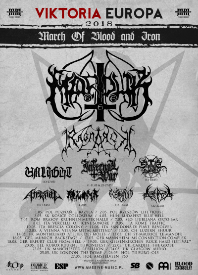 Marduk Tour Support - Streams Of Blood